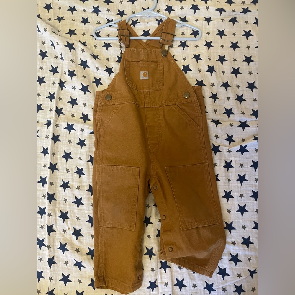 Toddler carhart overalls